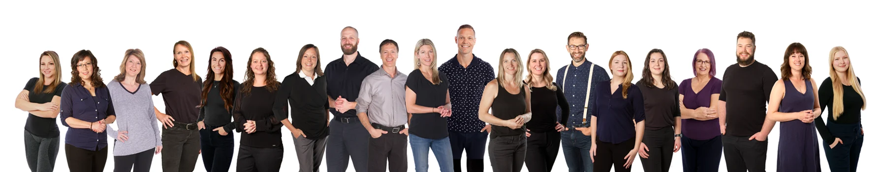 Chiropractor Vernon BC Elliot Lysyk With Entire Team